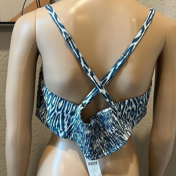 NWT Anthropologie Pilcro striped crop top - Picture 3 of 3